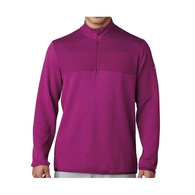 adidas  Club Performance 1/4 Zip Layer - Mulberry Heather