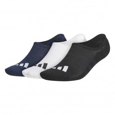 adidas No-Show Socks 3 Pairs - MULTICOLOR