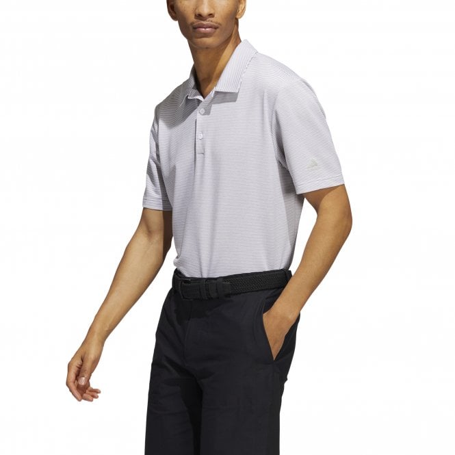adidas  OTTOMAN STRIPE PRIMEGREEN POLO SHIRT - grey two