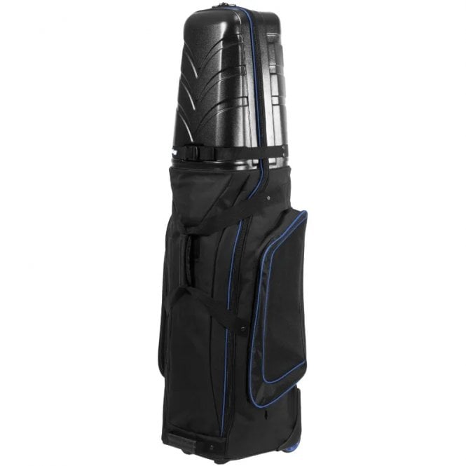Bag Boy  T-10 Hard Top Wheeled Travel Cover - Black/Royal Blue