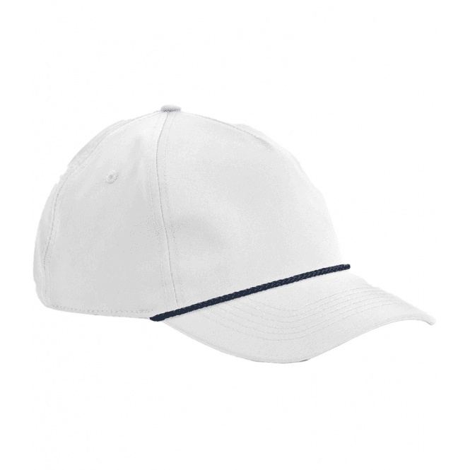 Beachfield Beechfield Rope Golf Cap - White/Navy