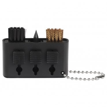 Black 3in1 Golf Groove Cleaner