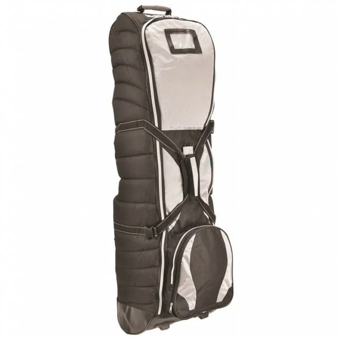 Longridge Black/Silver Deluxe  Travel Cover with Wheels