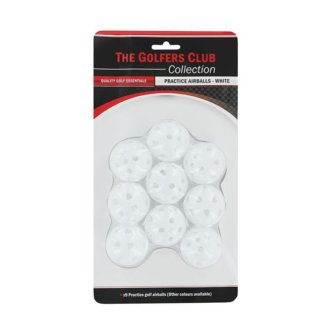 Brand Fusion GOLFERS CLUB COLLECTION AIRSTREAM WHITE BALL 9 PACK