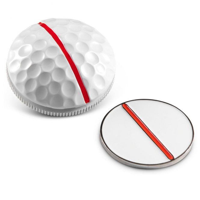 Brand Fusion On Point Marker Dimpled Red
