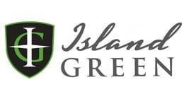 Island Green  Panelled Top Layer - Charcoal/Navy
