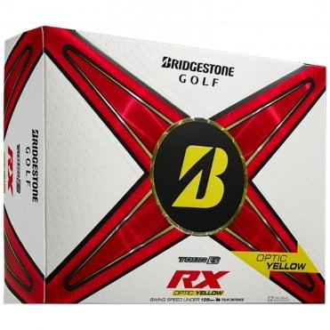 Bridgestone 2024 Tour B RX Yellow Golf Balls - Dzn