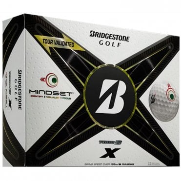 Bridgestone 2024 Tour B X Mindset Golf Balls - Dzn