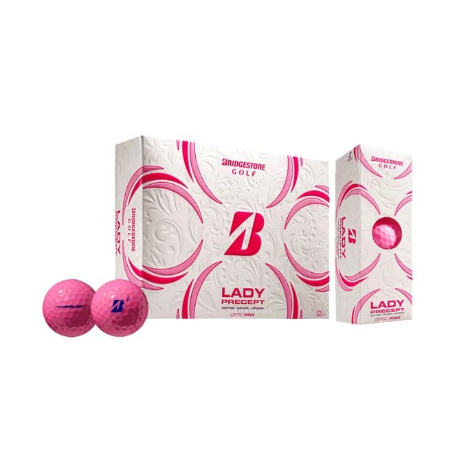 Bridgestone Lady Precept Golf Balls (Doz) - Pink