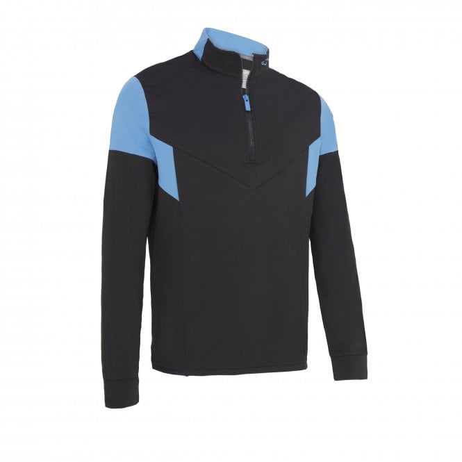 Callaway  1/4 Zip Colour Block Pullover  CAVIAR