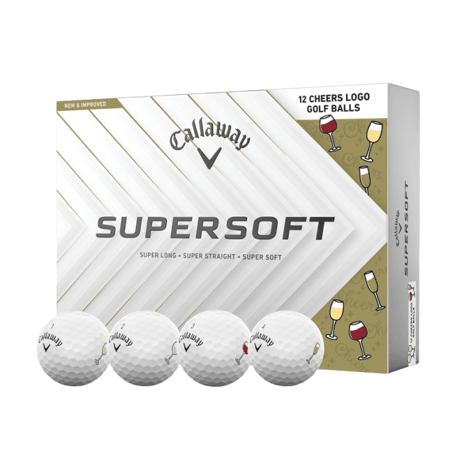 Callaway  2026 SUPERSOFT CHEERS Golf Balls - Dozen