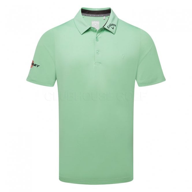 Callaway  3 Chev Odyssey Polo Neptune Green