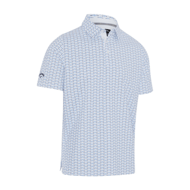 Callaway  Albatross Geo Polo - BRIGHT WHITE