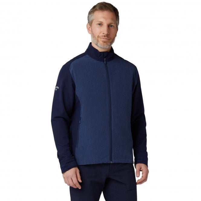 Maglione Callaway OUTLAST Midlayer 1/4 Zip WeatherSeries XL Peacoat - Nuovo Con Etichette - Foto 3