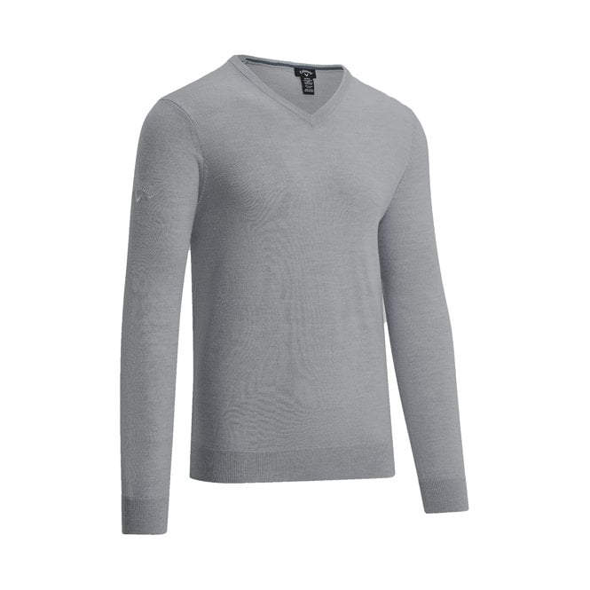 Callaway  LS V-NECK INSIDE SWEATER - GRIFFIN