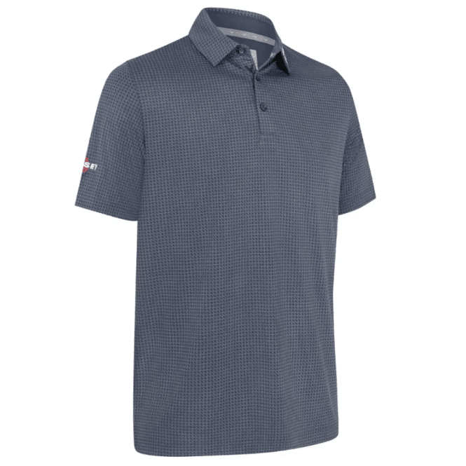 Callaway  Odyssey Print Polo Caviar