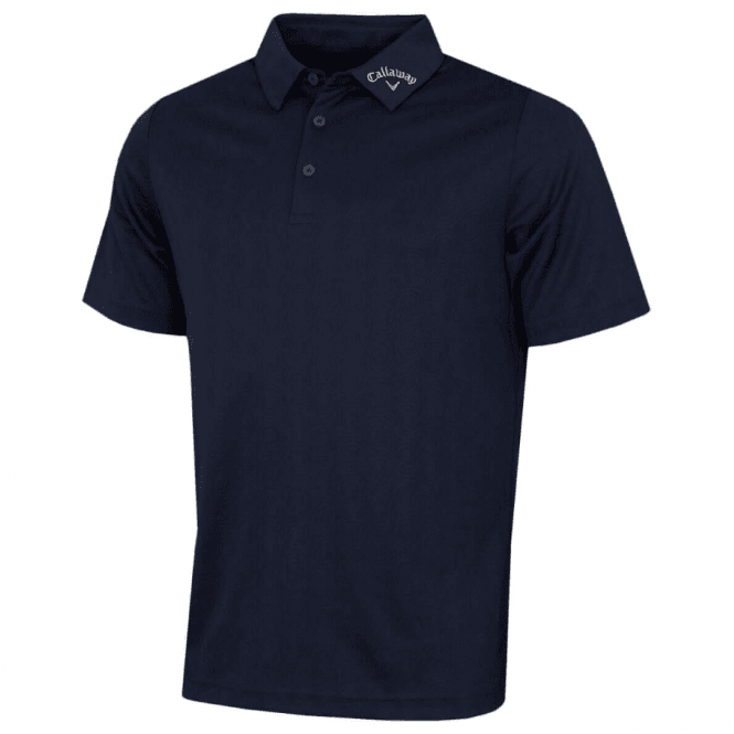 Callaway  Odyssey Ventilated Jacquard Polo - PEACOAT