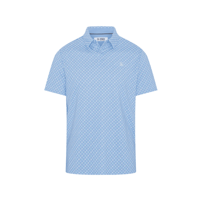 Callaway Original Penguin Birdseye View Polo - BABY BLUE JAY