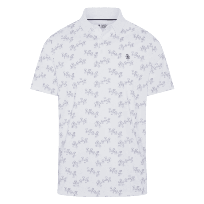 Callaway Original Penguin Cocktail Polo - BRIGHT WHITE