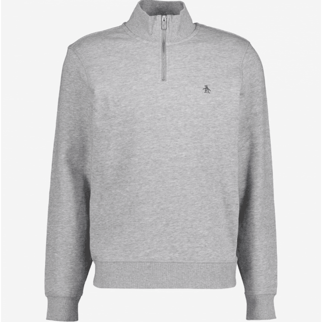 Callaway Original Penguin Midweight Fleece 1/4 Zip Quiet Gray