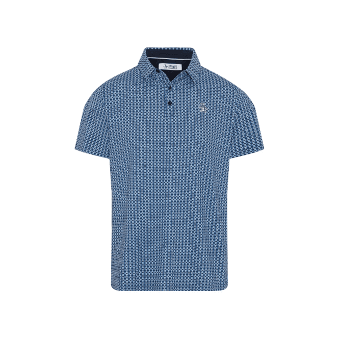 Callaway Original Penguin Petes Bow Tie Polo - BLACK IRIS