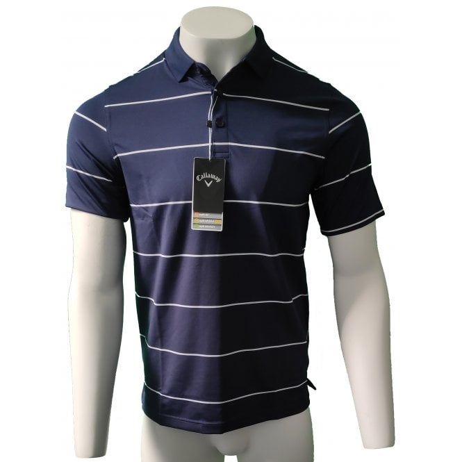 Callaway  SS ATHLETIC JERSEY A White/Peacoat