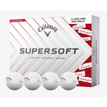 Callaway SUPERSOFT VALENTINE Golf Balls (Doz)