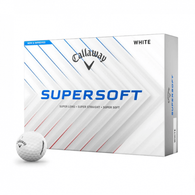 Callaway  Supersoft White - Golf Balls (Dzn)