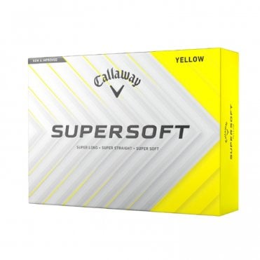 Callaway Supersoft Yellow - Golf Balls (Dzn)