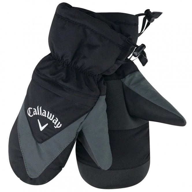 Callaway  Thermal Winter Mittens - Pair - Black