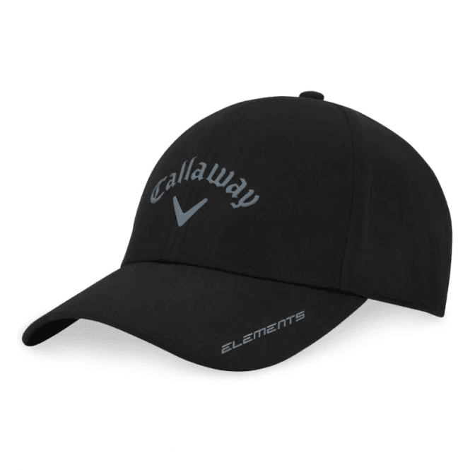 Callaway  Waterproof Rain Hat - Black/Charcoal