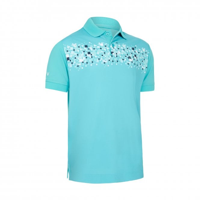 Callaway  X Cut And Paste Print Polo BALTIC