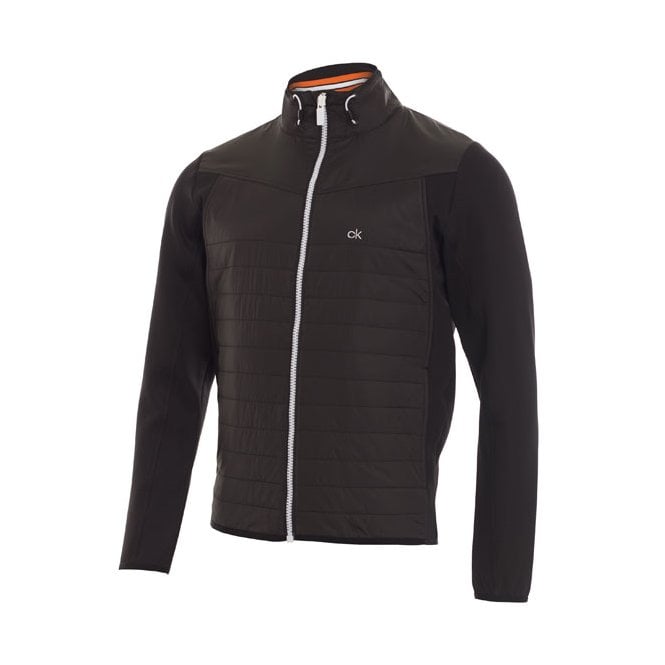 Calvin Klein  CYCLONE PADDED JACKET - BLACK/POWER ORANGE