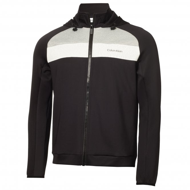 Calvin Klein  Fracture Hooded Full Zip Black