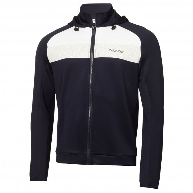 Calvin Klein  Fracture Hooded Full Zip Navy