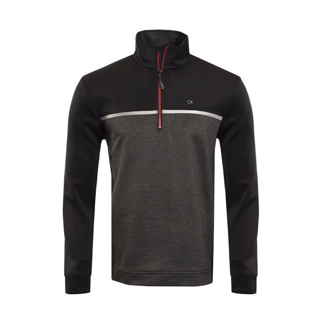 Calvin Klein  INTERSTELLAR TECH TOP - BLACK/DYNAMIC
