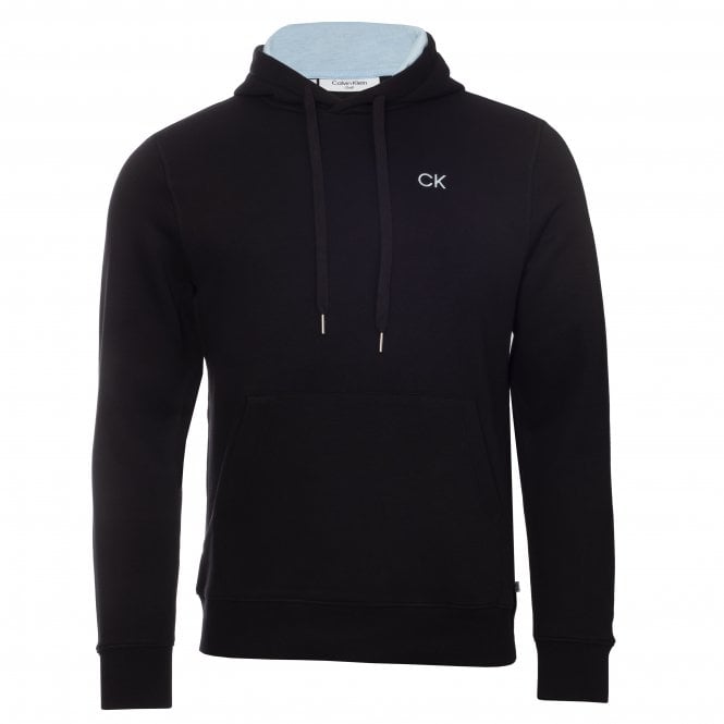 Calvin Klein  NATURE HOODIE - BLK-ABLU