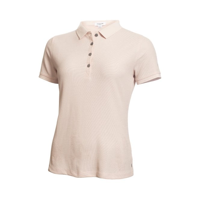 Calvin Klein  PERFORMANCE COTTON PIQUE POLO - PINK