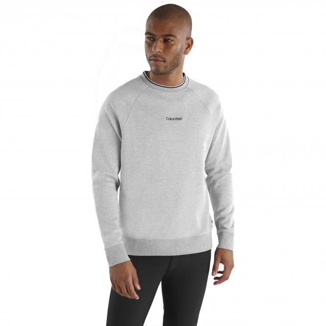 Calvin Klein  Rendell Crewneck Sweater Silver Marl