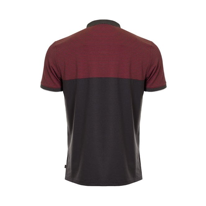 Calvin Klein  RISE POLO - Red/Charcoal