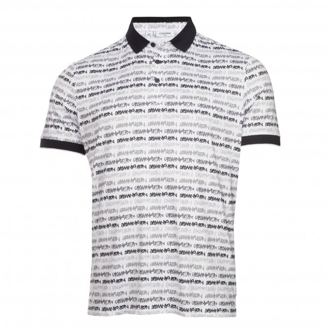 Calvin Klein  SIGNATURE POLO - WHITE