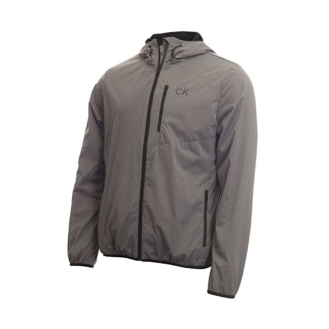 Calvin Klein  ULTRON HOODED JACKET - GREY MARL