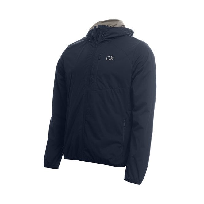 Calvin Klein  ULTRON HOODED JACKET - NAVY