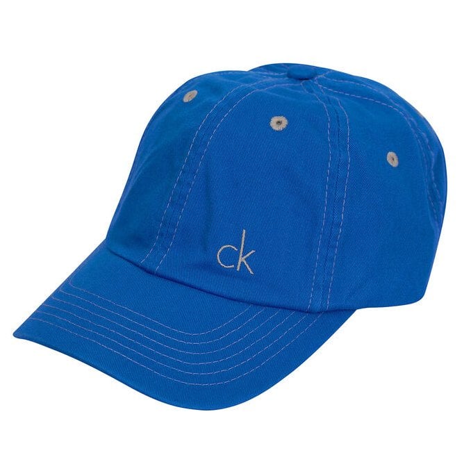 Calvin Klein  Vintage Twill Baseball Cap - Cobalt