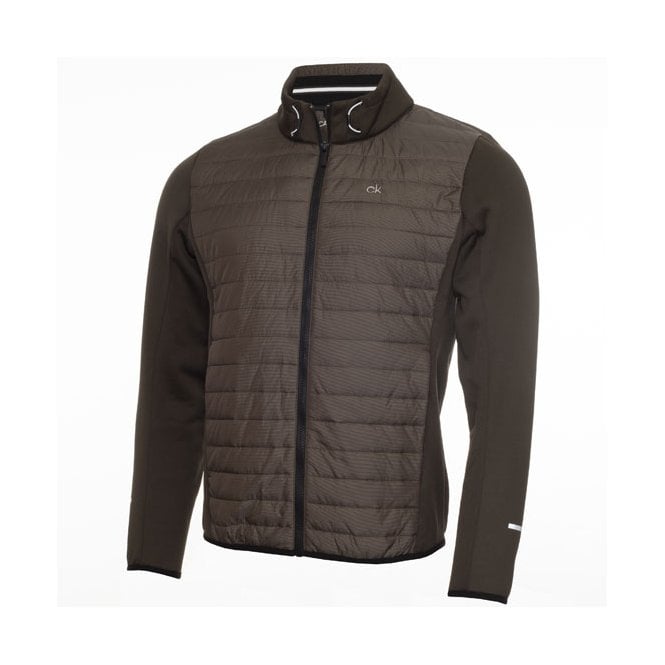 Calvin Klein  WRANGELL HYBRID JACKET - OLIVE GREEN