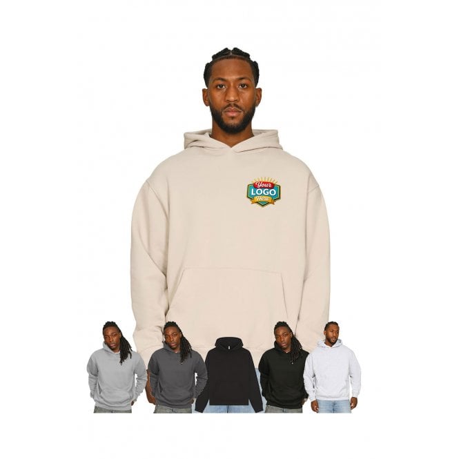 Casual Classics  Premium Combed 330gsm Oversize Fit Hoodie - Embroidered Logo