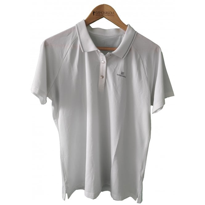 Catmando Dilma Polo Shirt White
