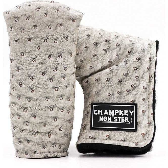 Monster Putter Champkey White Monster Blade Putter Headcover