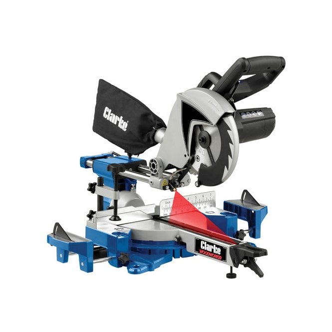 Clarke International  C2MS210MP 2 Speed 8in Sliding Mitre Saw