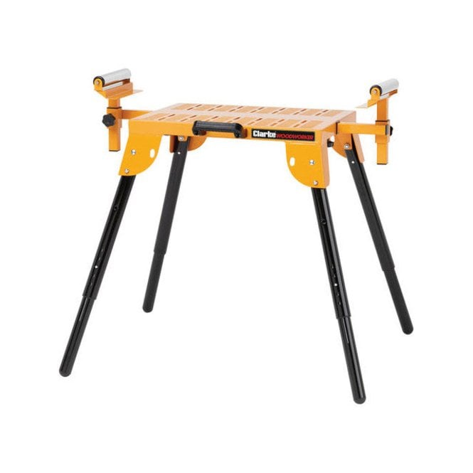 Clarke International  MITRE SAW STAND WITH ROLLERS
